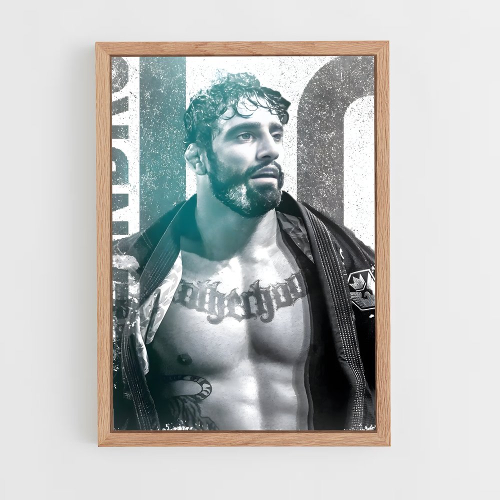 Poster The Rock Solid – affiche Jiu-jitsu brésilien (vue 4)